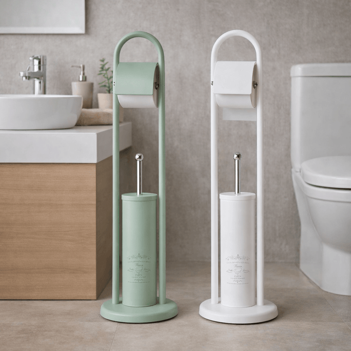 Set scopino con porta rotolo Savon H81cm - Perrone Shop