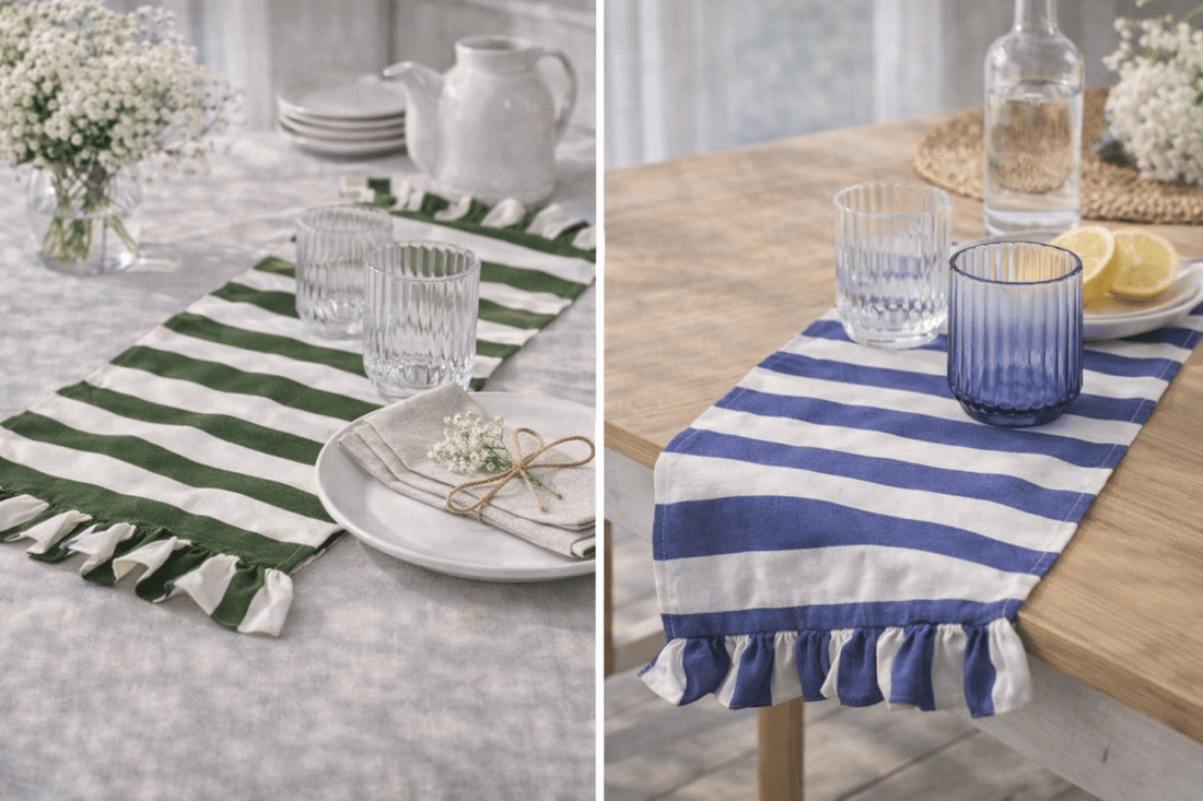 Runner con righe 40x140cm - Perrone Shop