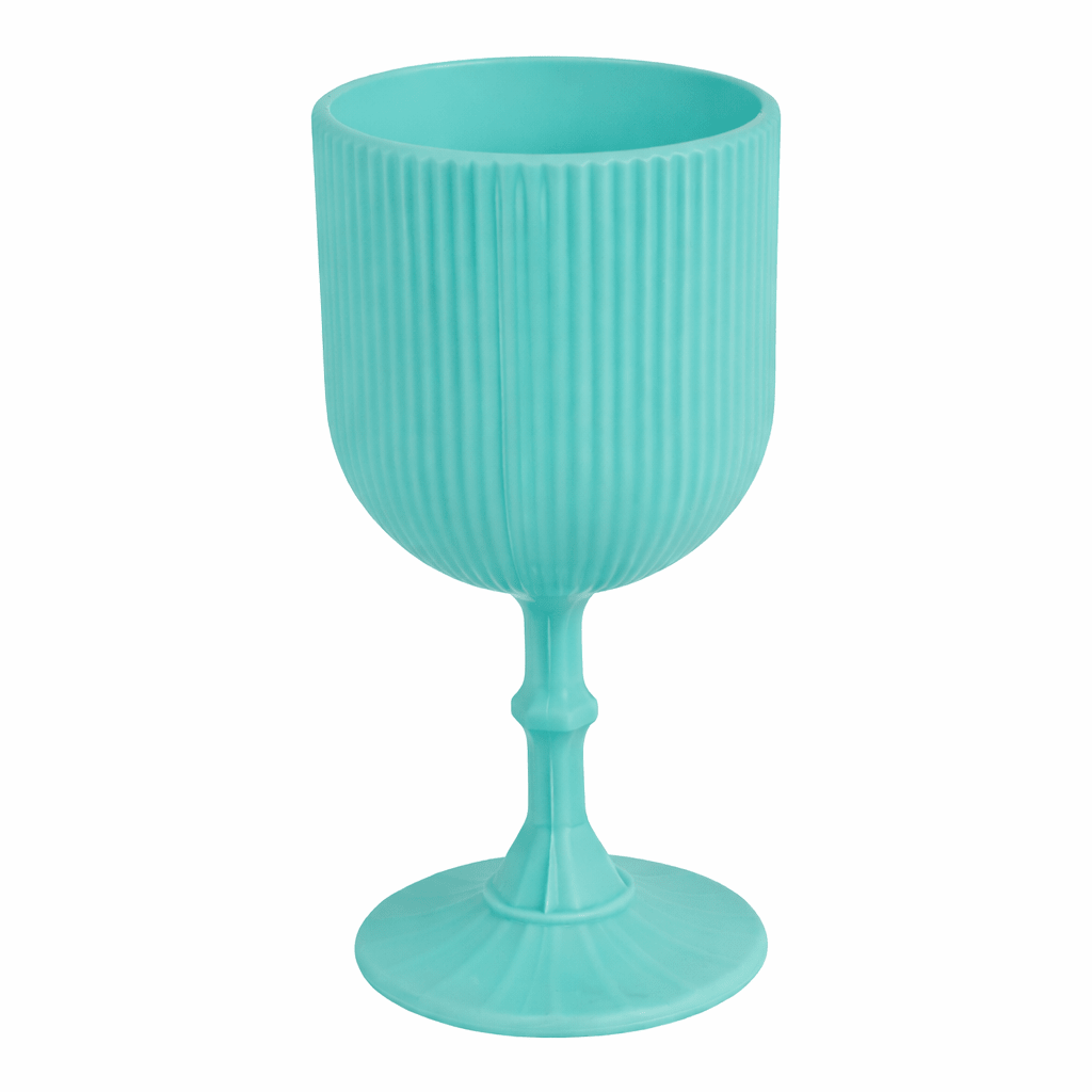 Vasetto decorativo turchese H17cm - Perrone Shop