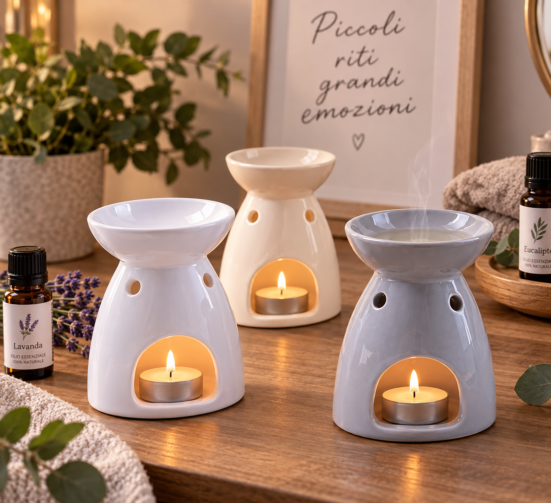 Brucia essenze in ceramica H.13 | Mercury