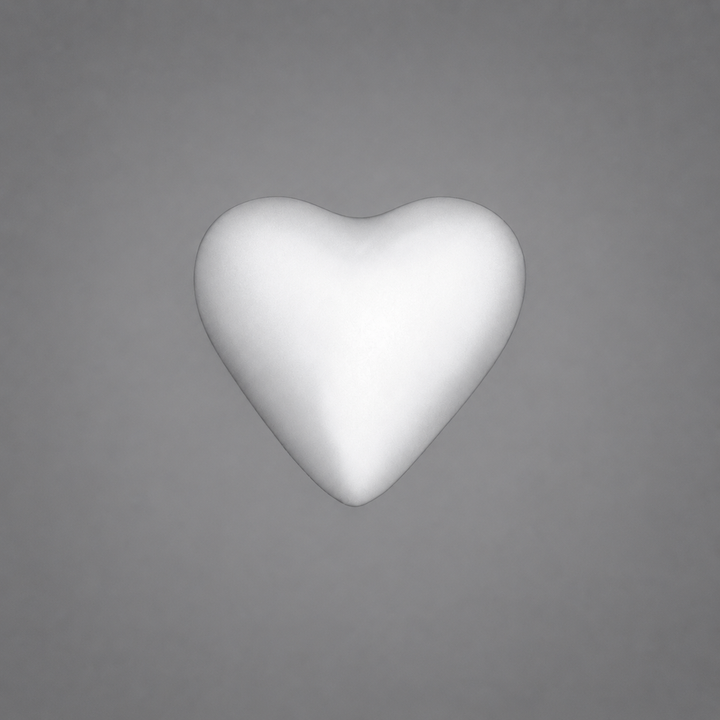 Cuore in polistirolo Decorativo 15 cm | Bovelacci
