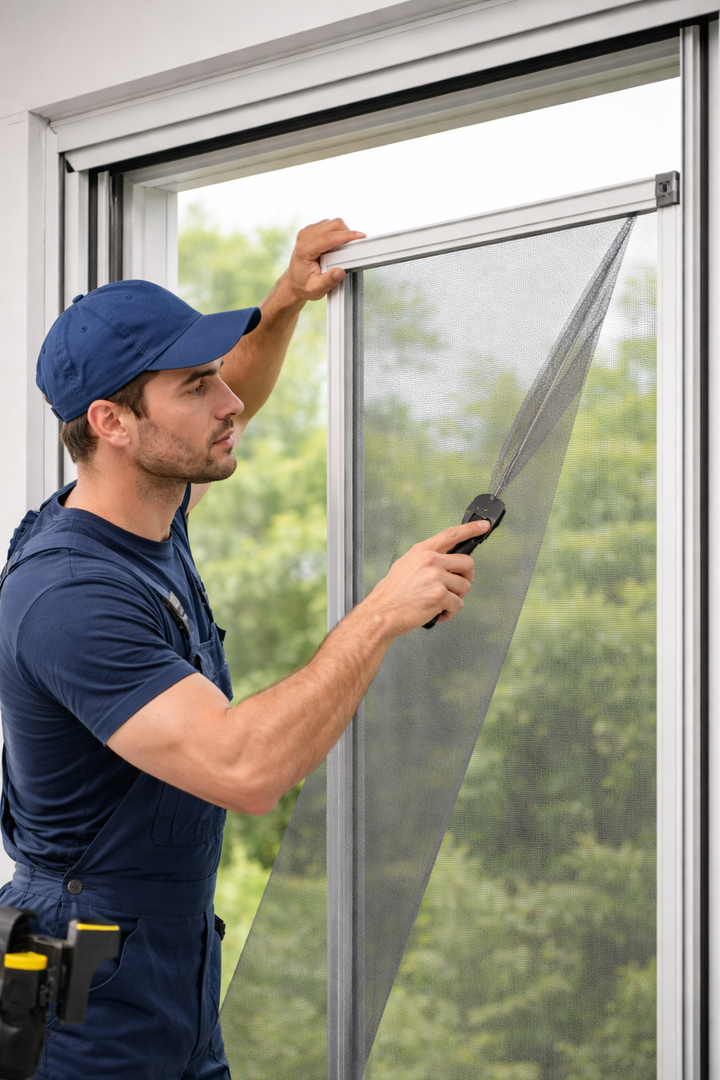 Zanzariera in Alluminio 30 Metri – Resistente, Tagliabile e Facile da Installare