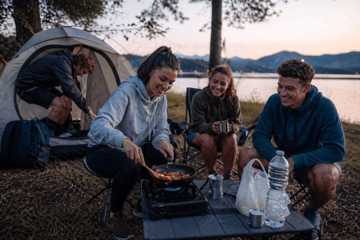 Fornello a Gas Portatile da Campeggio con Valigetta – Compatto, Potente e Facile da Trasportare - Perrone Shop