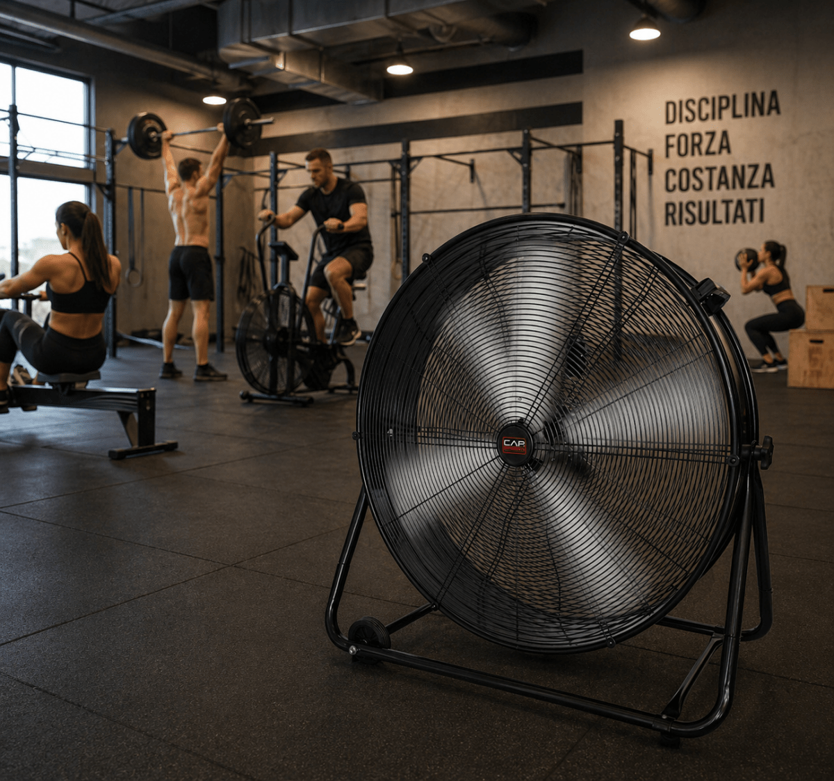 Ventilatore Industriale 86 cm ad Alta Potenza – Raffreddamento Professionale per Grandi Ambienti - Perrone Shop
