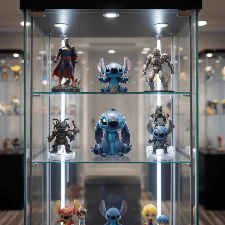 Statuetta Stitch Con Orecchie Abbassate 3d - Perrone Shop