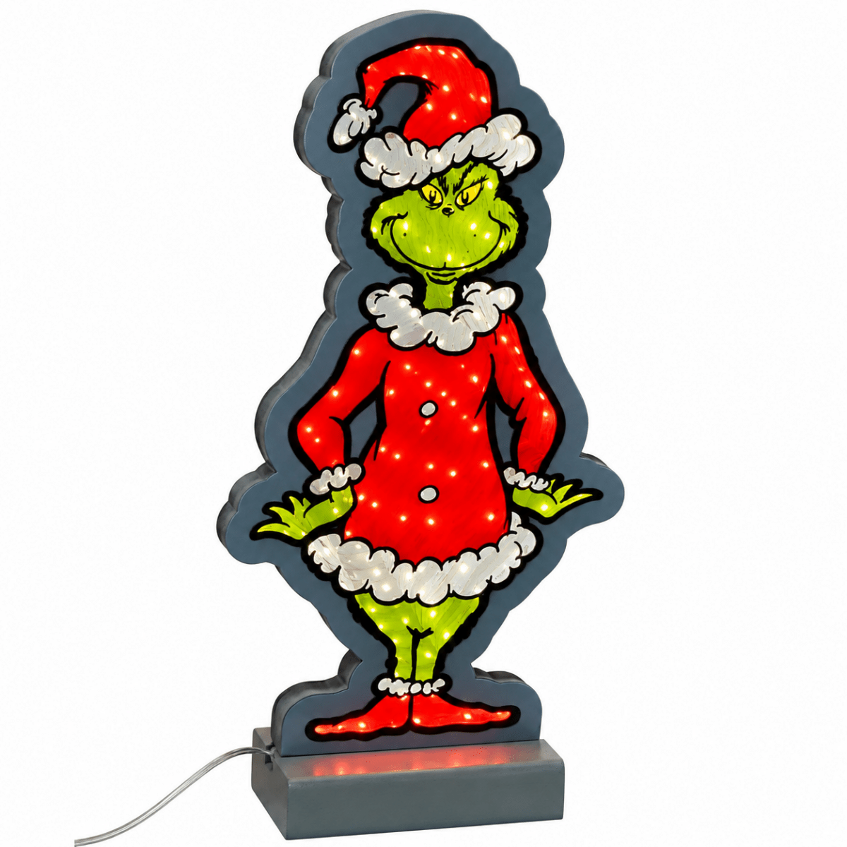 Grinch Babbo Natale – 20 cm - Perrone Shop