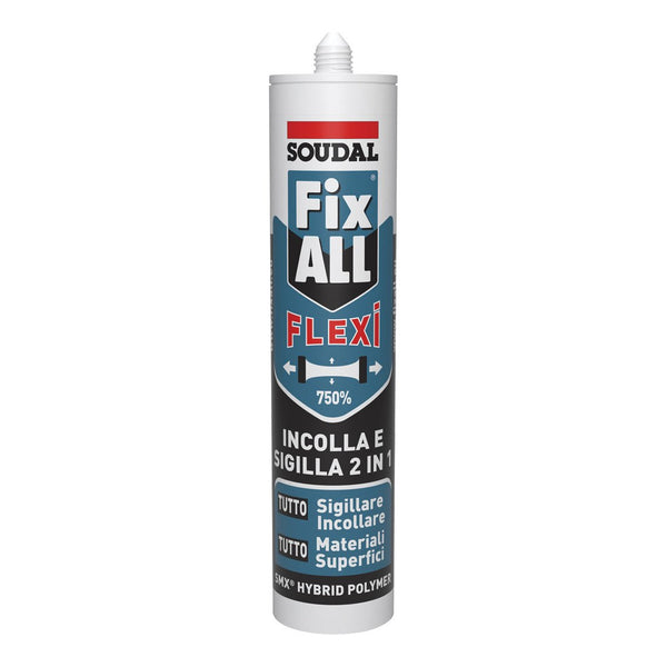 Soudal Fix All Flexi Sigillante Adesivo Elastico Multiuso 290ml - Perrone Shop
