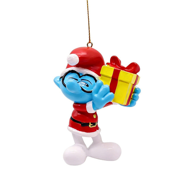 Puffo Quattrocchi Natalizio – Decorazione 3D per Albero di Natale - Perrone Shop