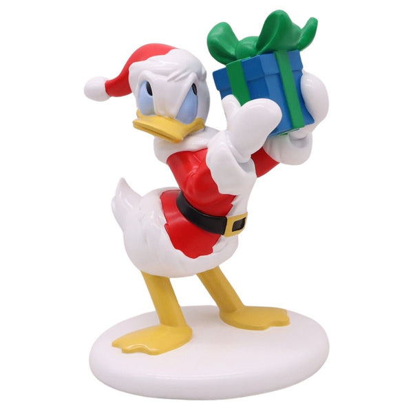 Statuina natalizia Paperino Disney con regalo - Perrone Shop
