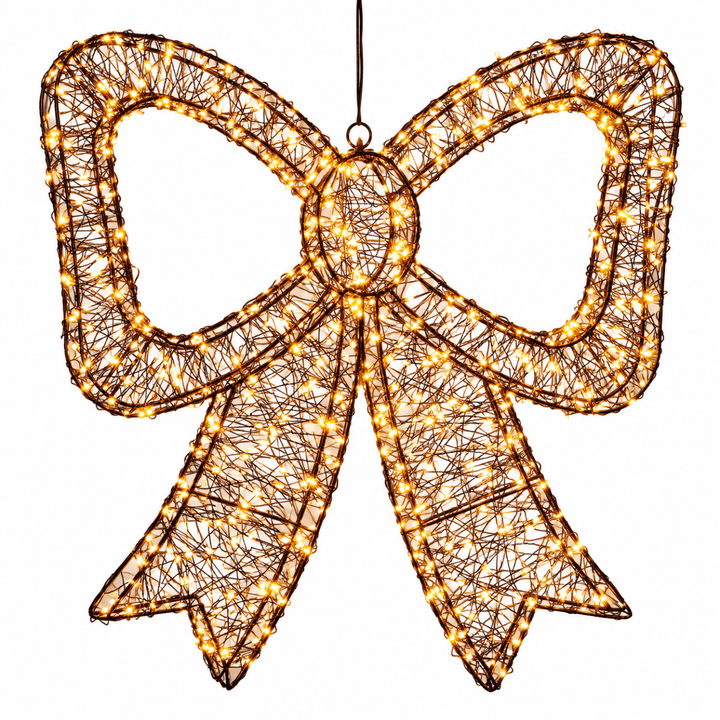 Fiocco LED 38 x 33 cm 500 LED EWW Nero | Koopman - Perrone Shop