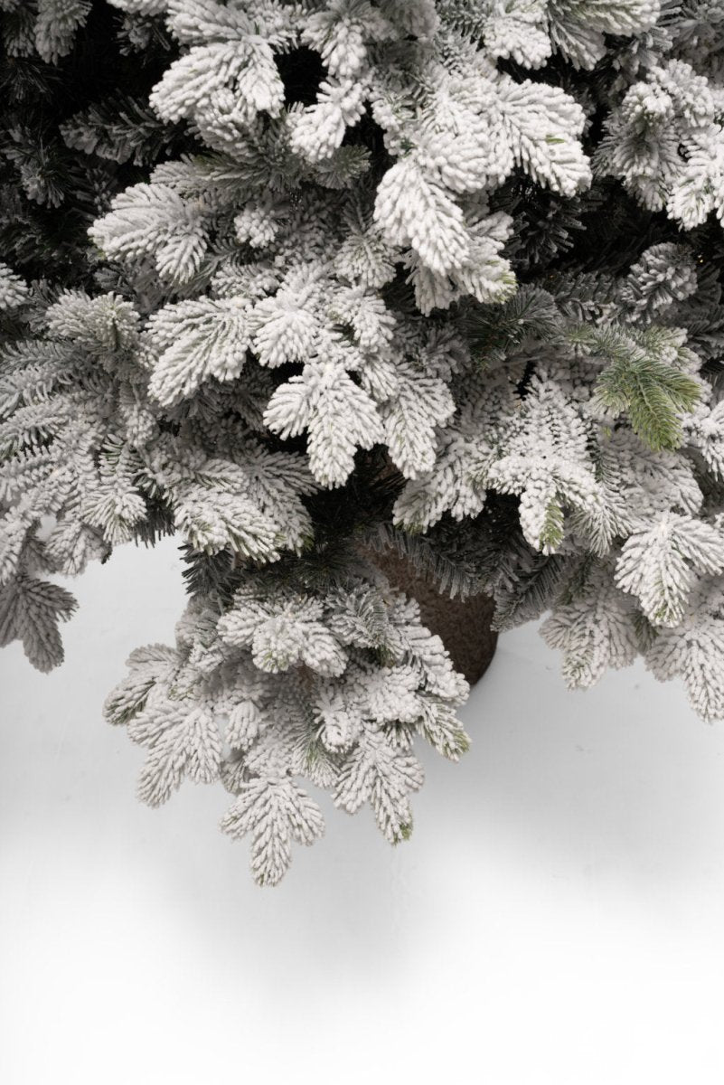 Albero di Natale Darsy Innevato con tronco incorporato | Xone - Perrone Shop