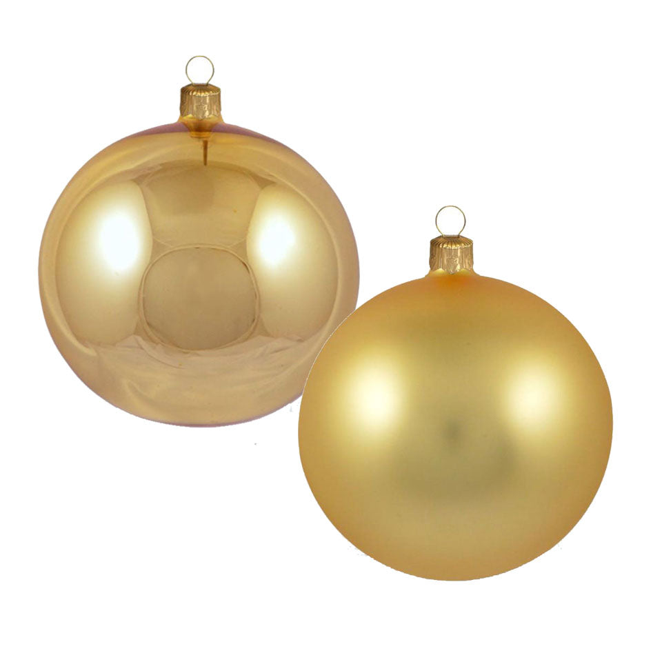 Sfere in vetro 70mm lucido/opaco 8pz