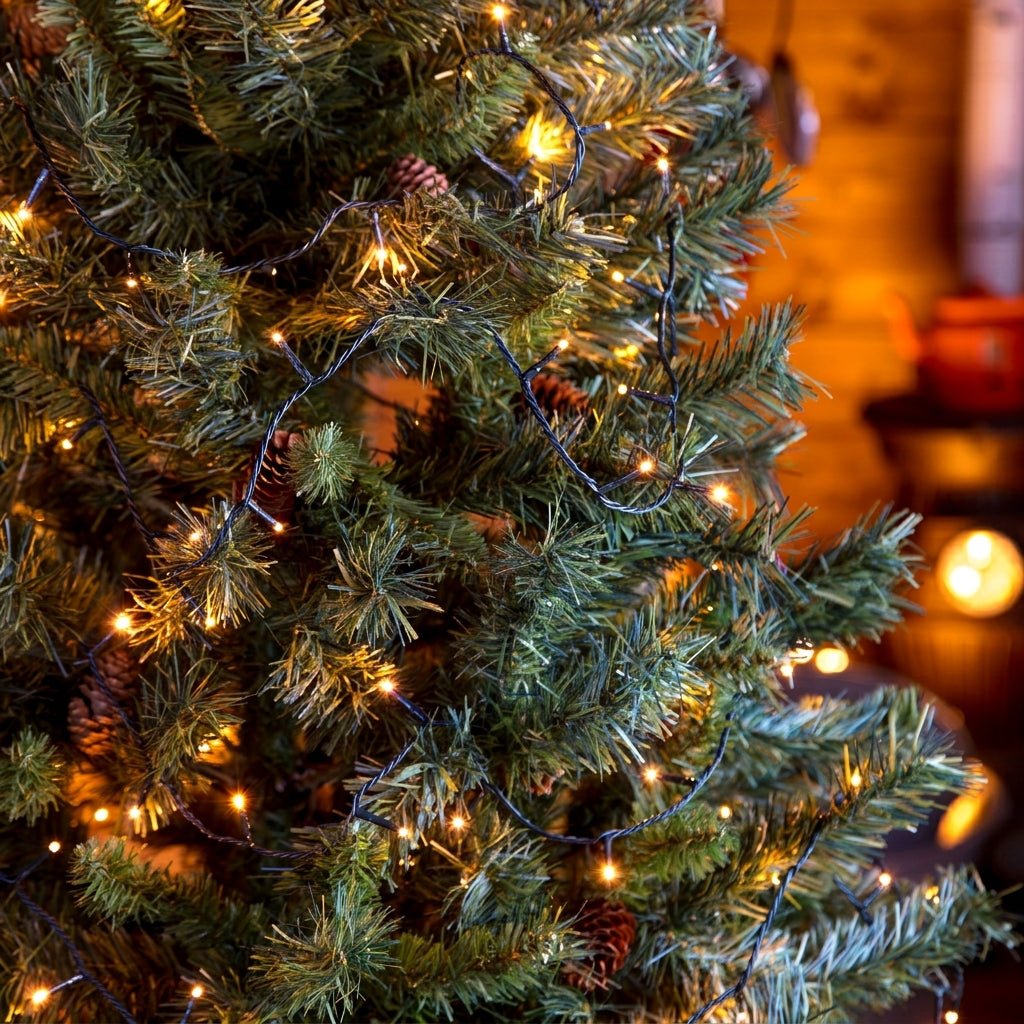 Catena luminosa 1000 LED per decorazione albero