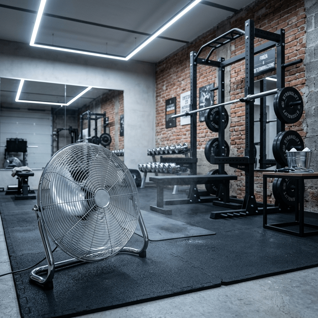 Ventilatore da terra in acciaio 50cm - Perrone Shop