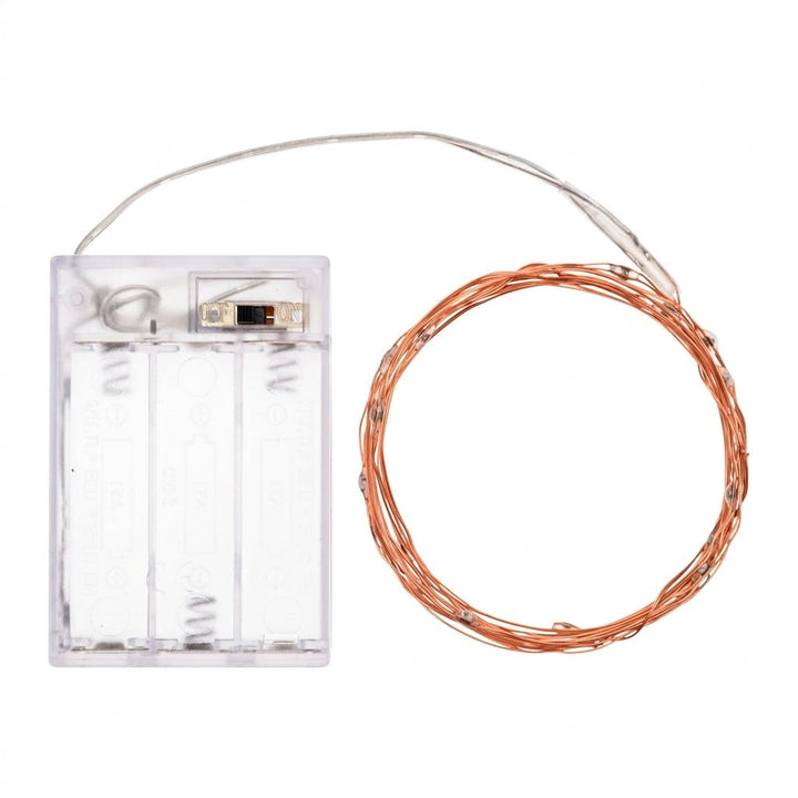Catena 20 MicroLED RGB 2 m a Batteria con Giochi di Luce | Lotti - Perrone Shop