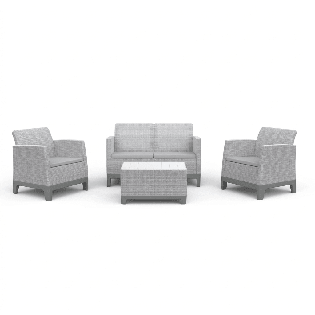 Scandi lounge set da giardino Keter - Perrone Shop