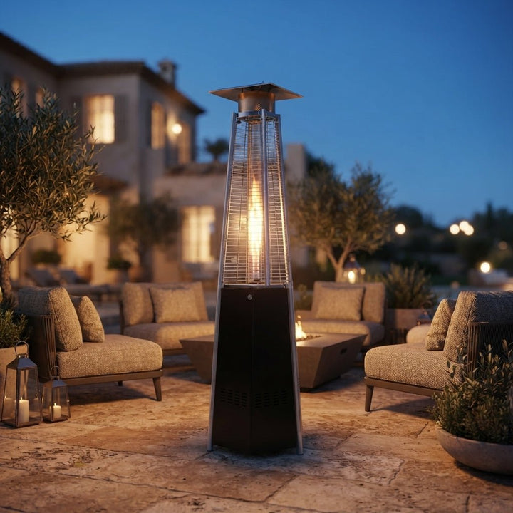 Stufa a gas a piramide esagonale 14kw | Xone - Perrone Shop