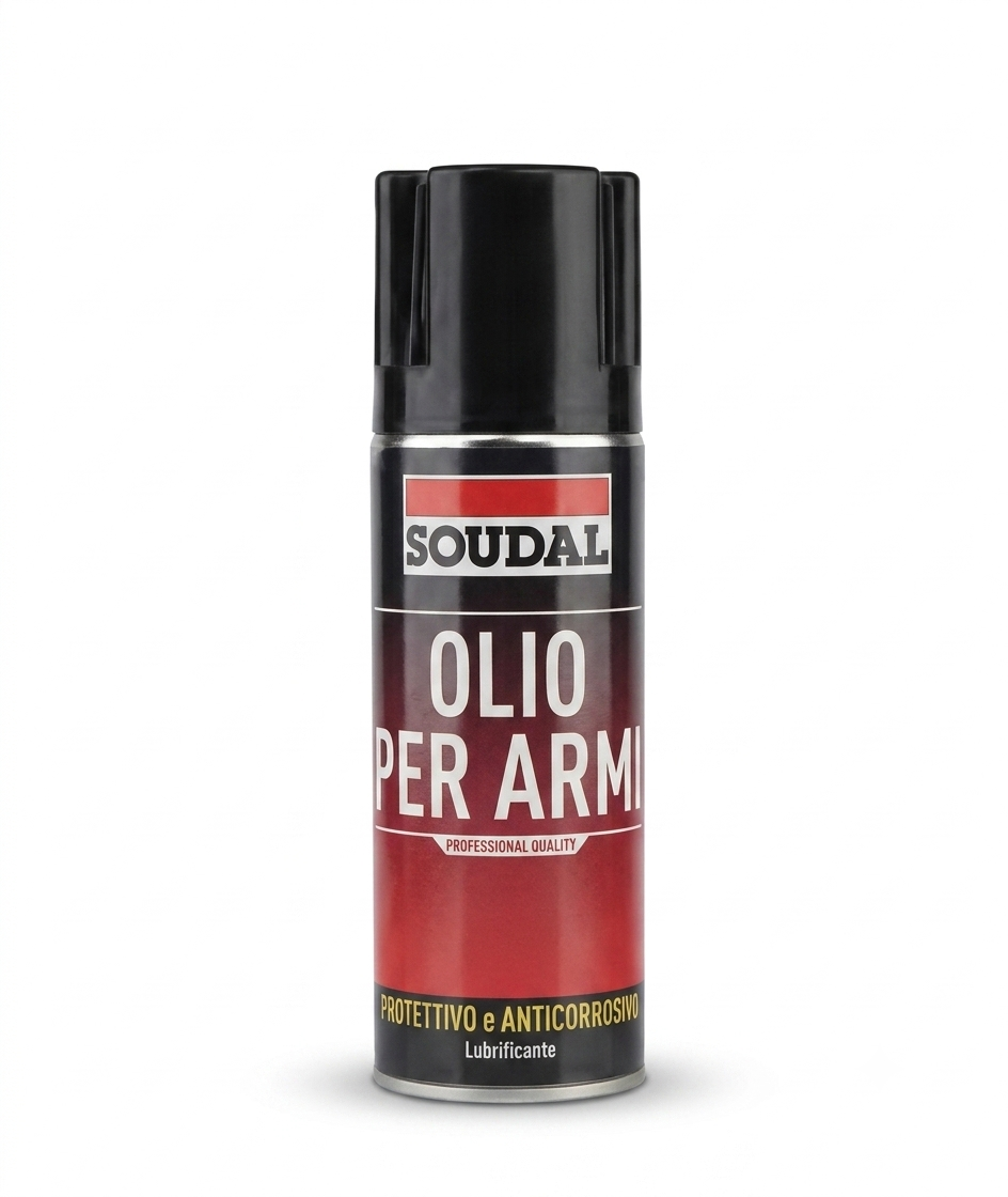 Olio Spray per Armi 200 ml – Lubrificante Protettivo Anticorrosione
