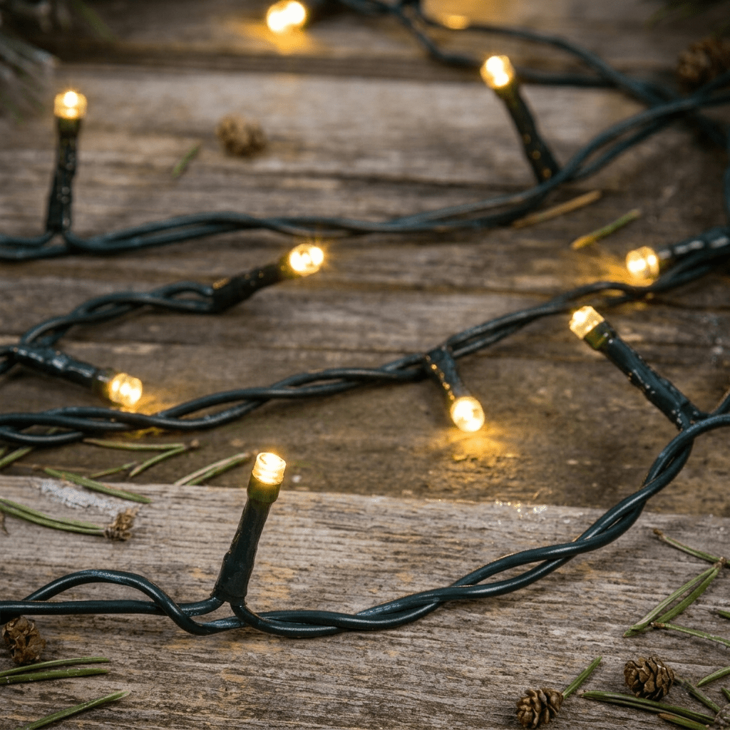 Catena Luminosa Lotti 600 LED con Controller e Timer – 26,5 m - Perrone Shop