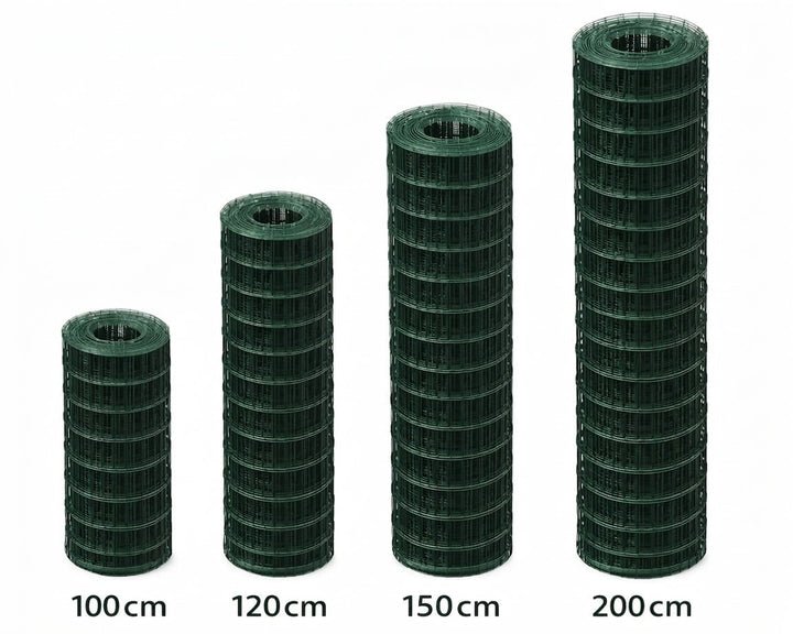 Rete Elettrosaldata Plastificata Verde 25 m per Recinzioni | Xone - Perrone Shop