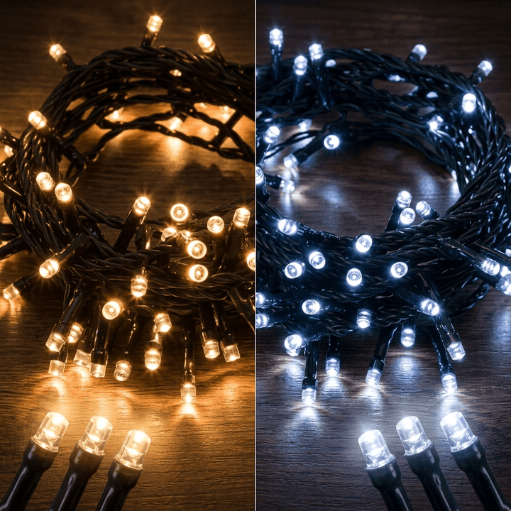 Catena Luminosa Lotti 600 LED con Controller e Timer – 26,5 m - Perrone Shop