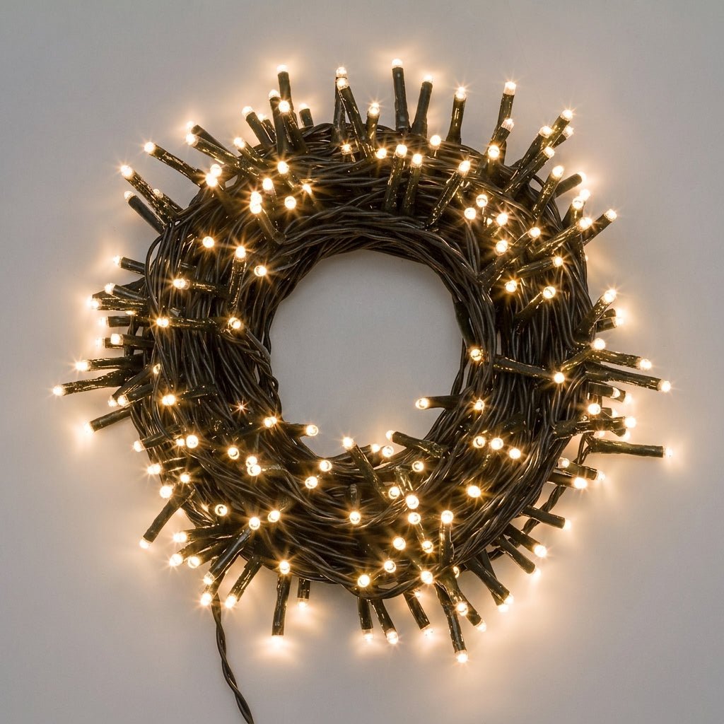 Dettaglio LED della catena luminosa Lotti 1000 luci