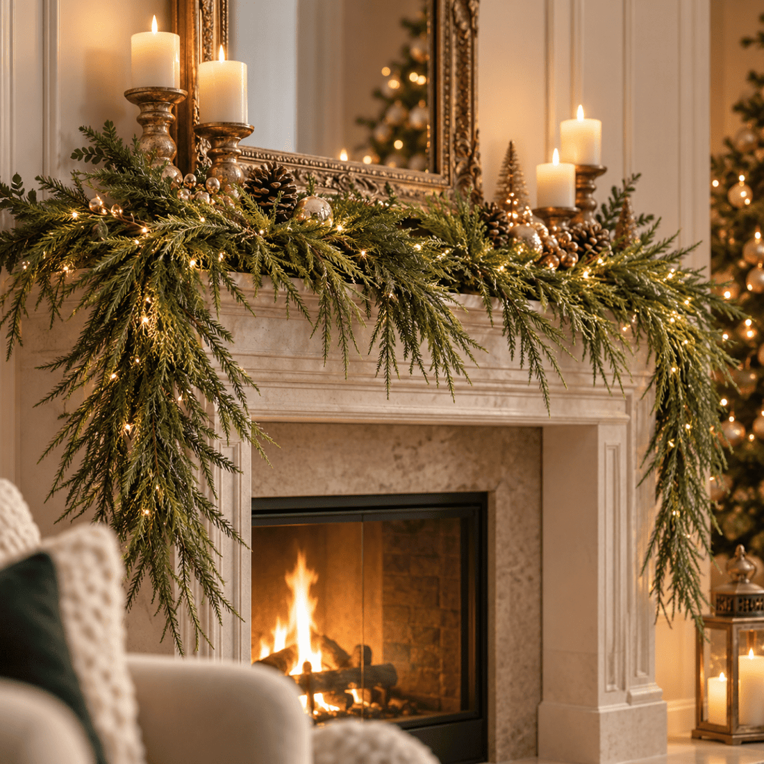 Festone Cryptomeria artificiale L.210 | EDG