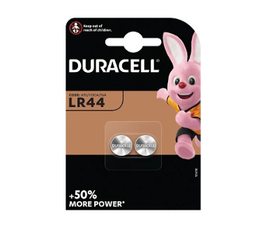 Pila a bottone Duracell LR44 1,5 V - Perrone Shop