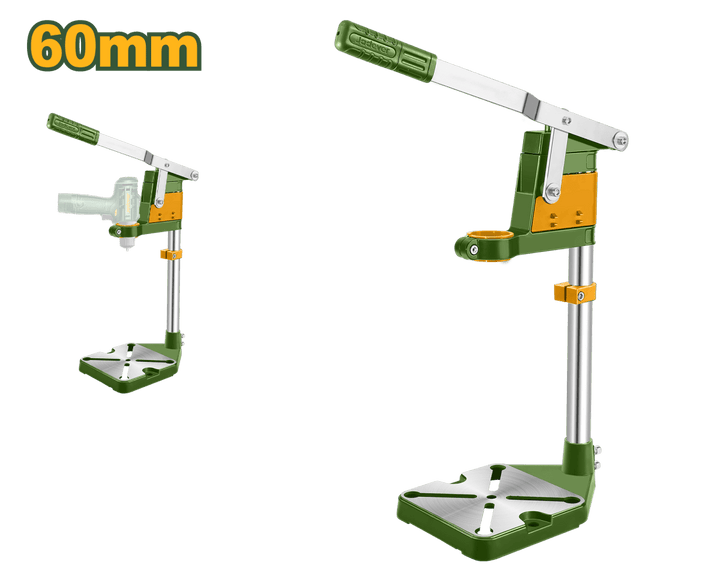 Supporto per trapano da banco Jadever – corsa 60 mm, base in alluminio - Perrone Shop