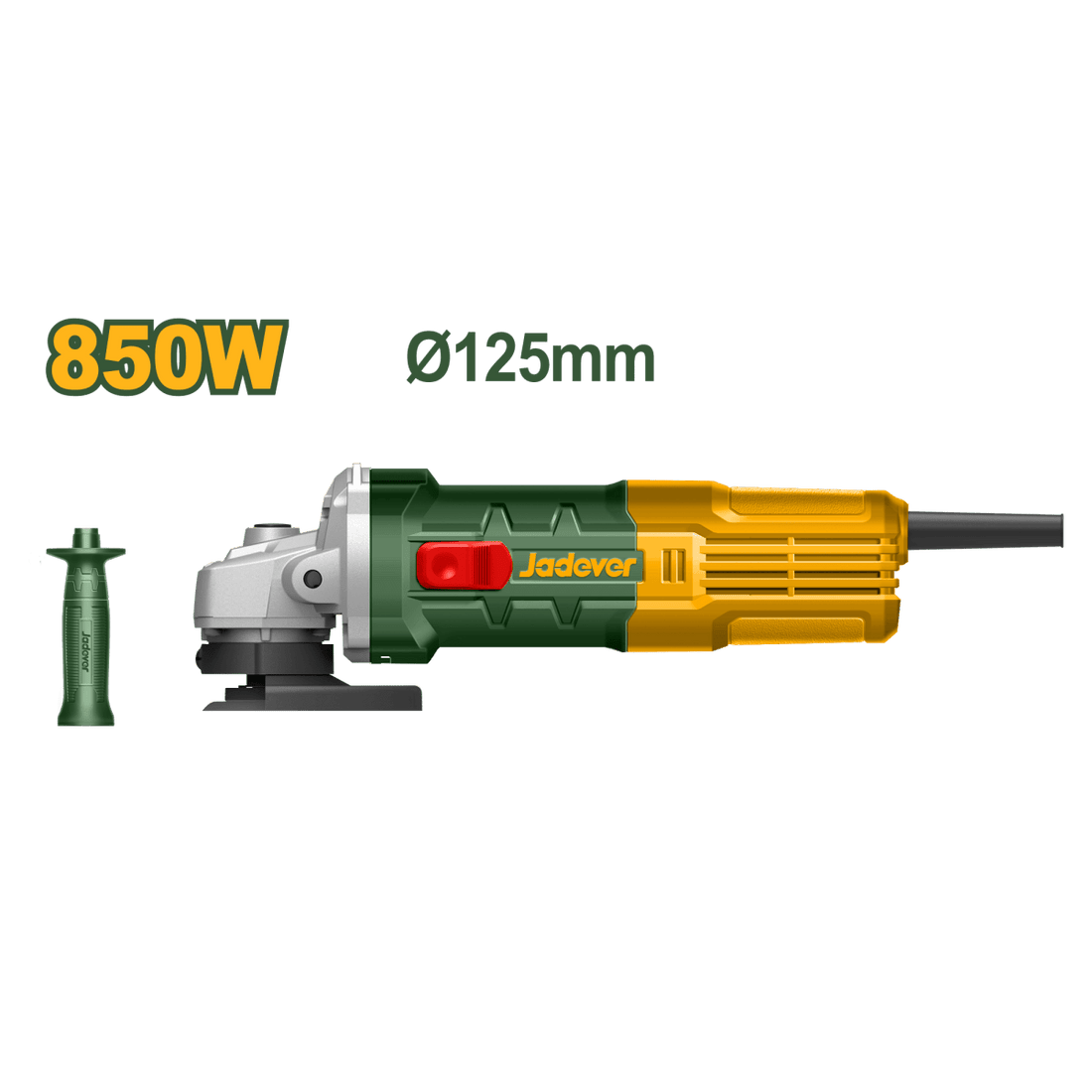 Smerigliatrice angolare Jadever 850 W Ø125 mm - Perrone Shop