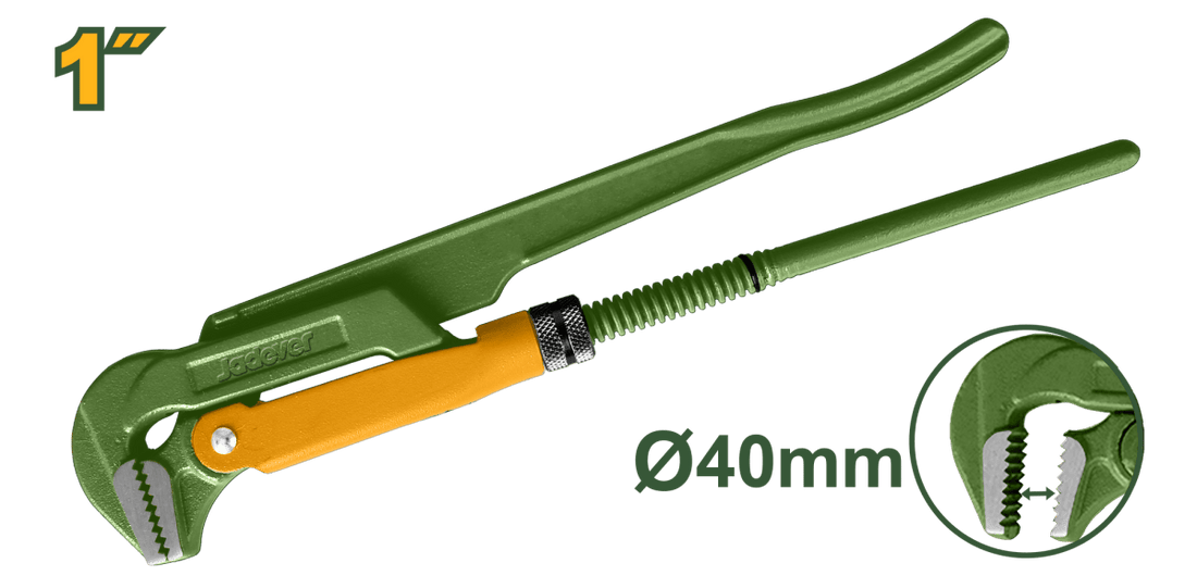 Spatola a Pappagallo 90° Heavy Duty Jadever in Acciaio al Carbonio - Perrone Shop