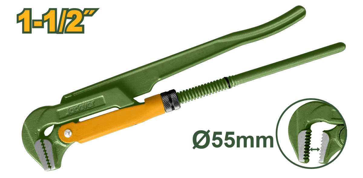 Spatola a Pappagallo 90° Heavy Duty Jadever in Acciaio al Carbonio - Perrone Shop
