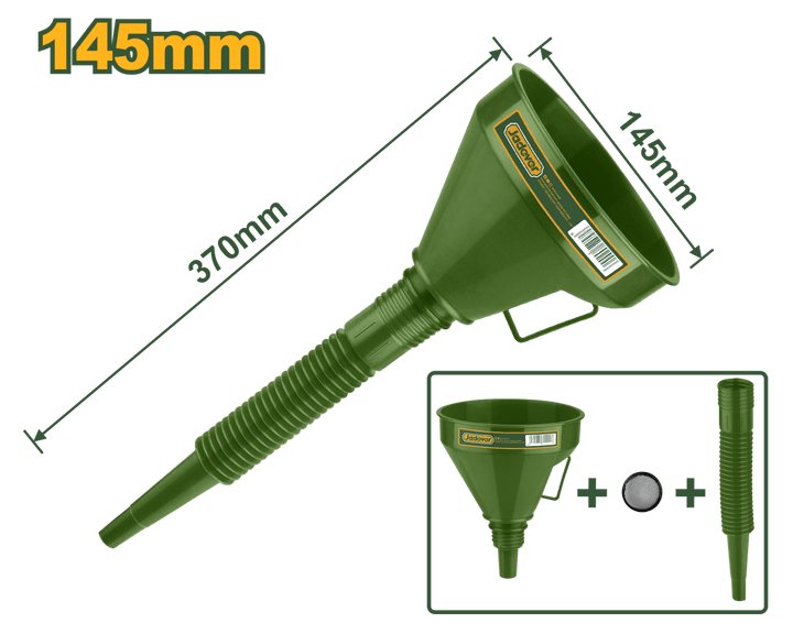 Imbuto Flessibile 2 in 1 Jadever 145 mm per Travaso Liquidi - Perrone Shop