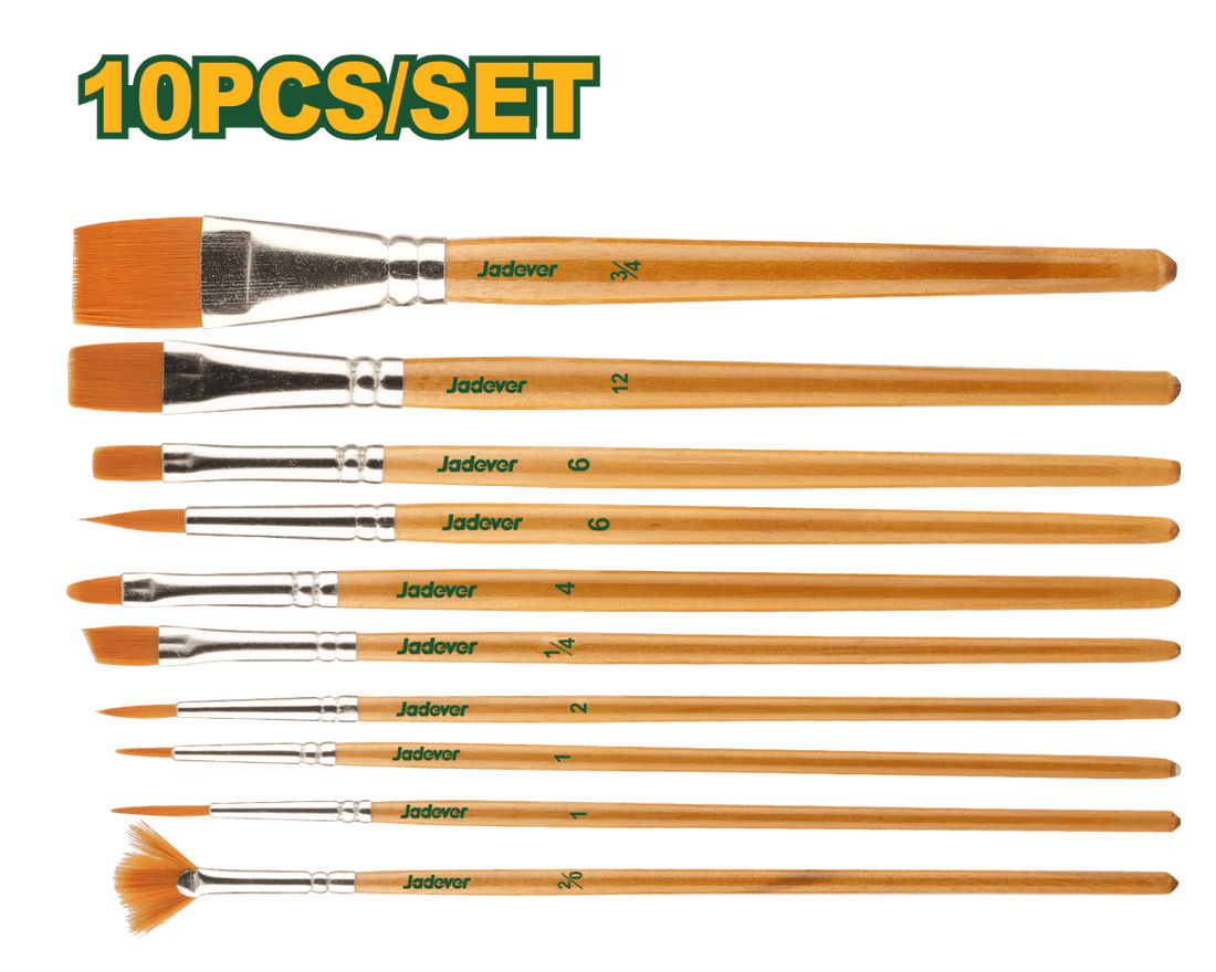 Set Pennelli Artistici Jadever 10 in 1 - Perrone Shop