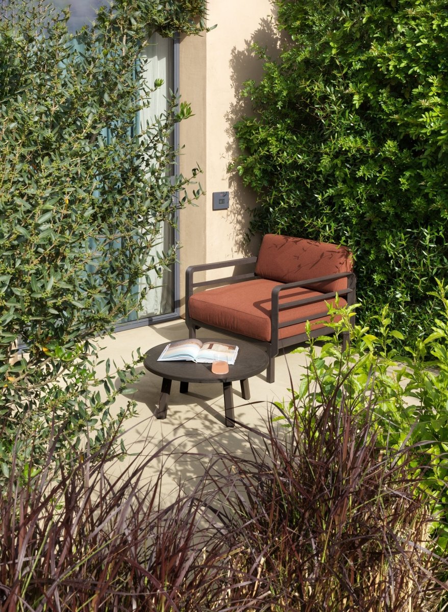 Poltrona da Giardino Maximo Nardi terra - cannella - Perrone Shop