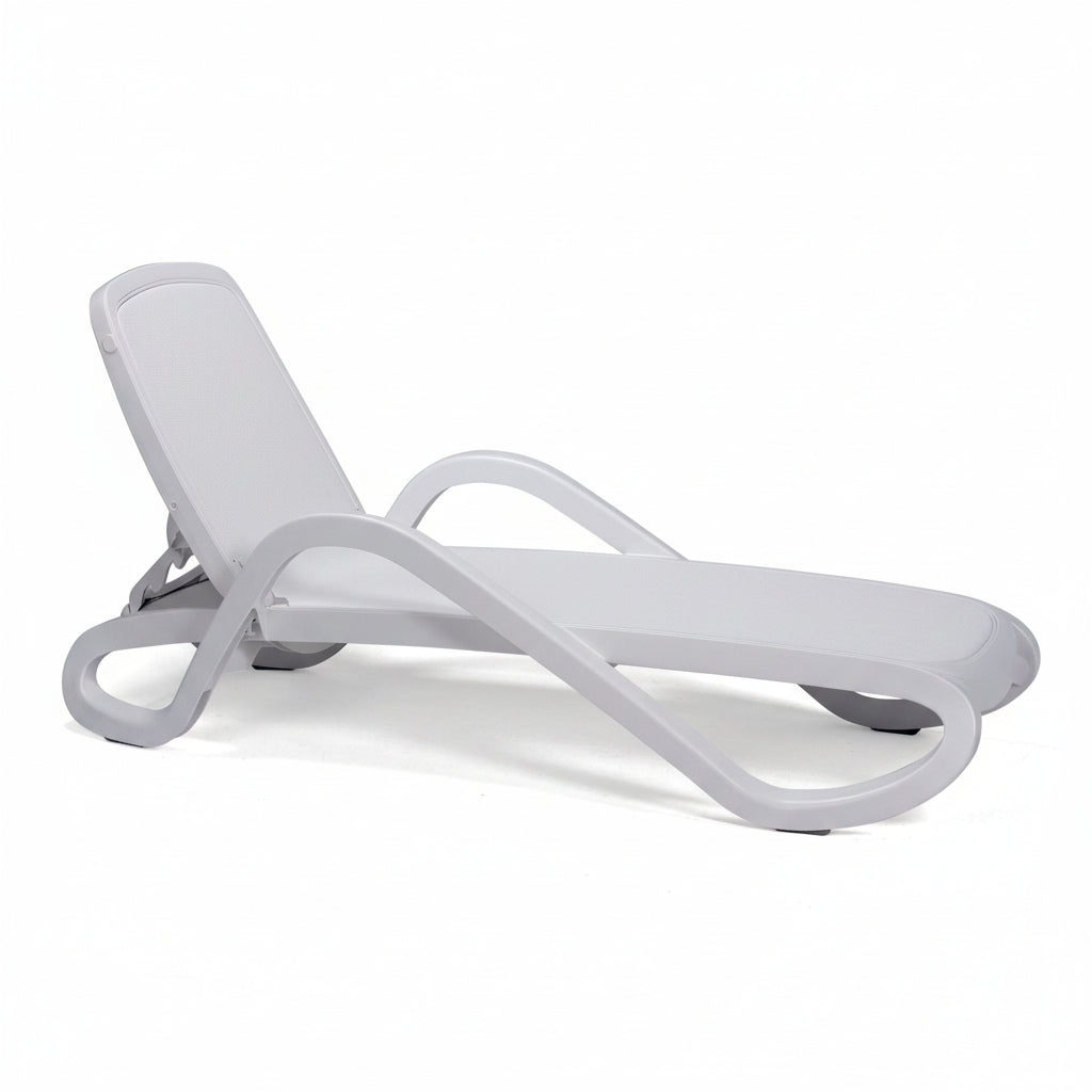 Lettino bianco Mare Piscina ALFA Nardi - Perrone Shop