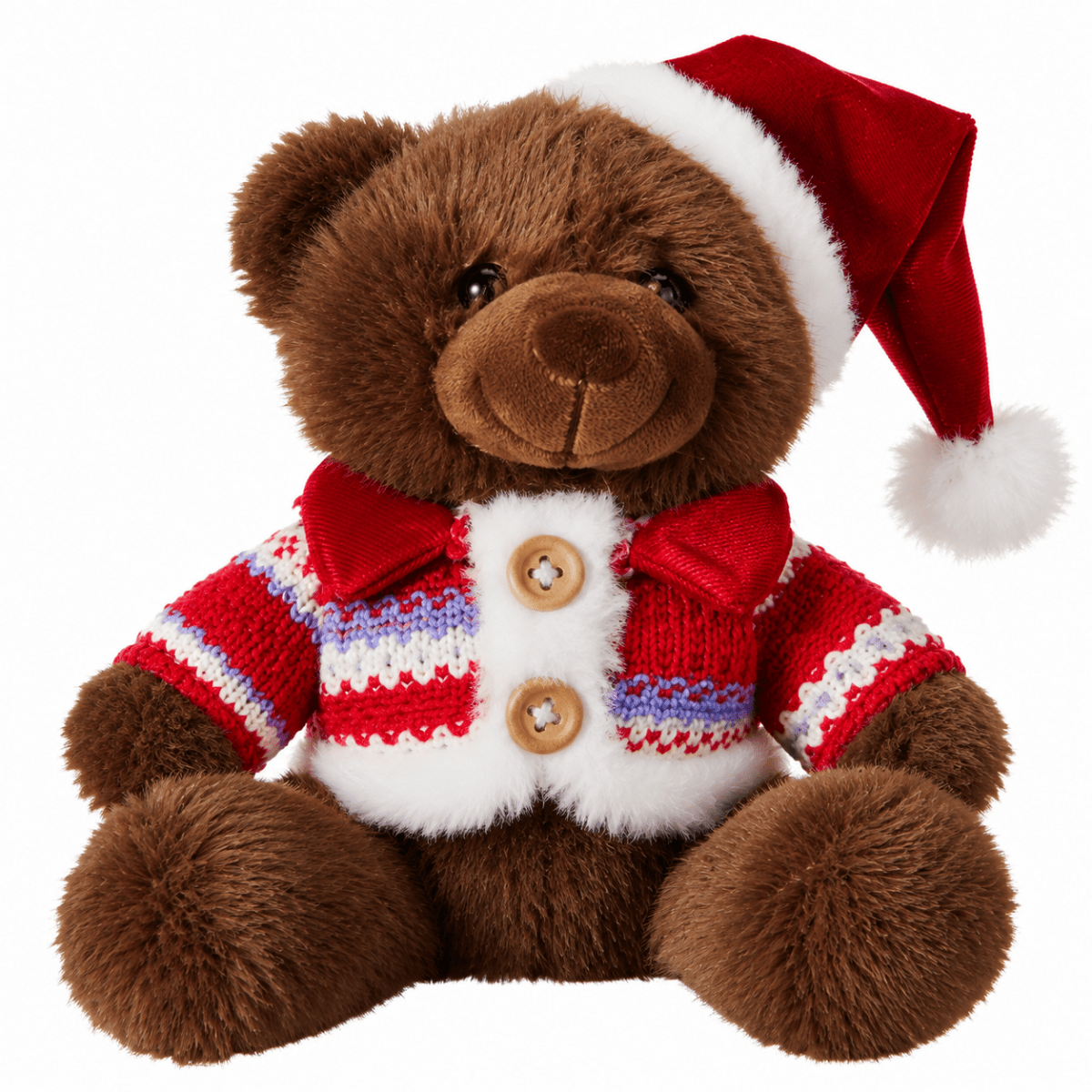 Orso di Natale Vestito 35 x 30 cm | Koopman - Perrone Shop