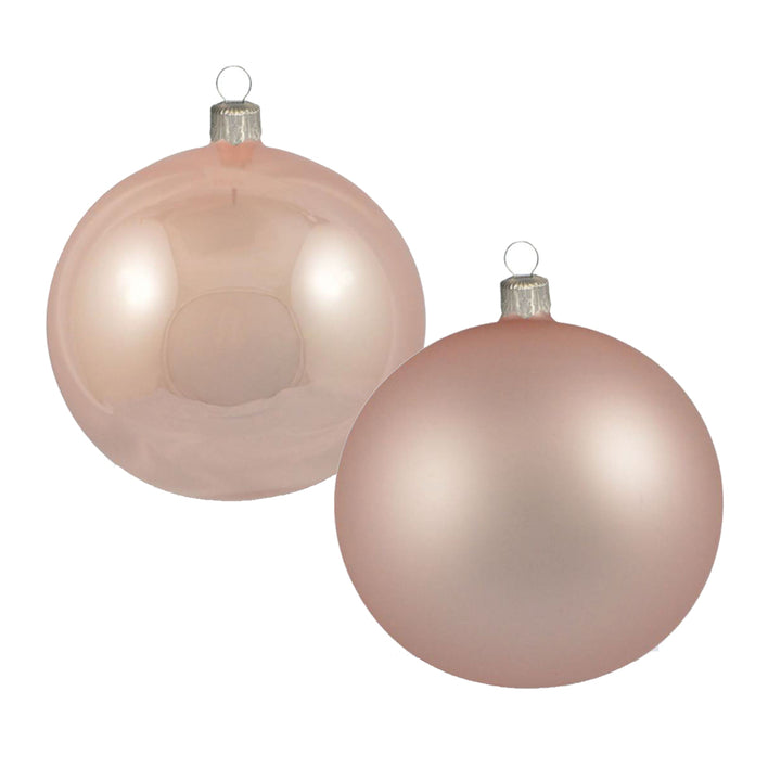 Sfere in vetro 70mm lucido/opaco 8pz