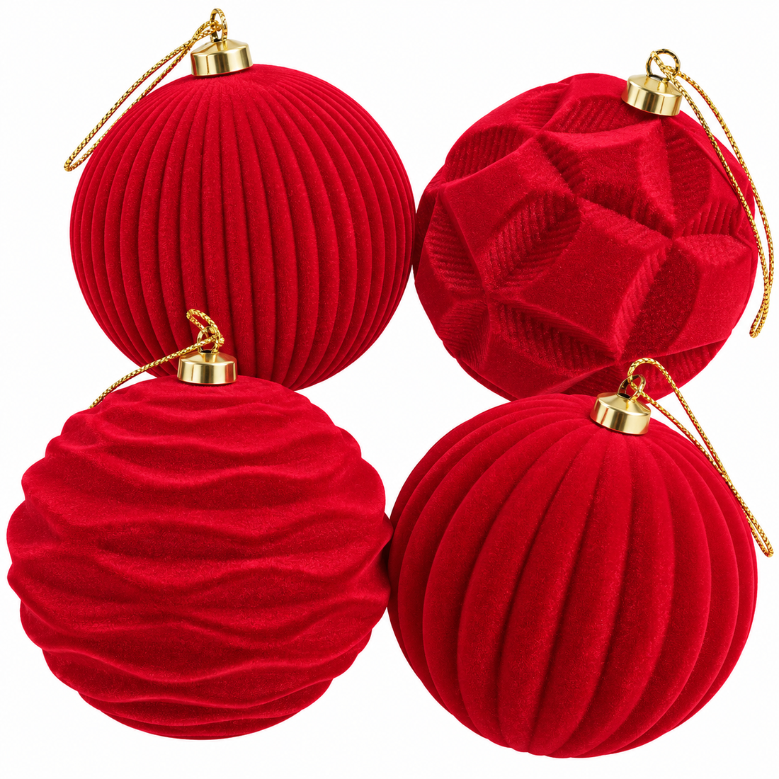 Pallina di Natale Velvet Touch 10cm in tre colori | Xone