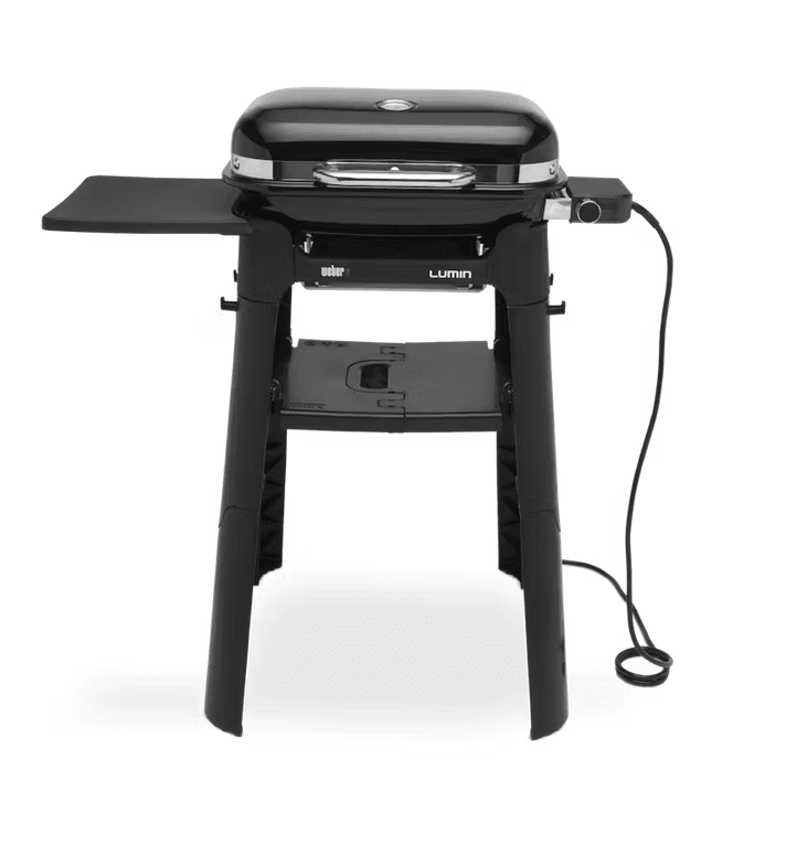 Weber BBQ Lumin Compact con stand electirc grill - Perrone Shop