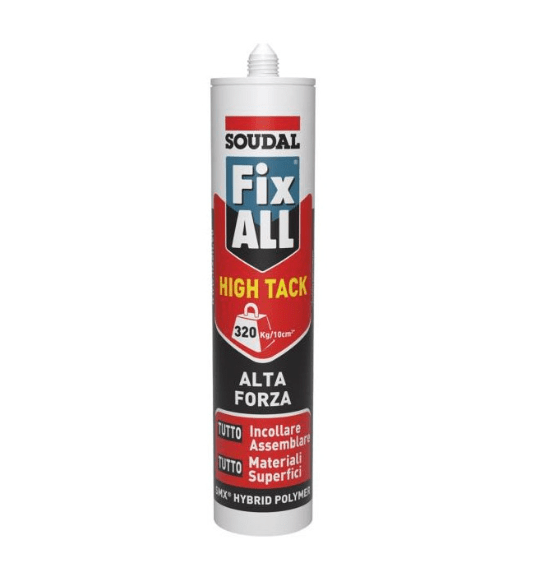 Sigillante - adesivo Fix ALL High Tack Bianco 290ml - Perrone Shop
