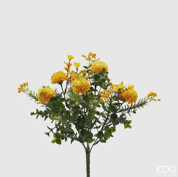 Dalia artificiale con boccioli h37cm - Perrone Shop