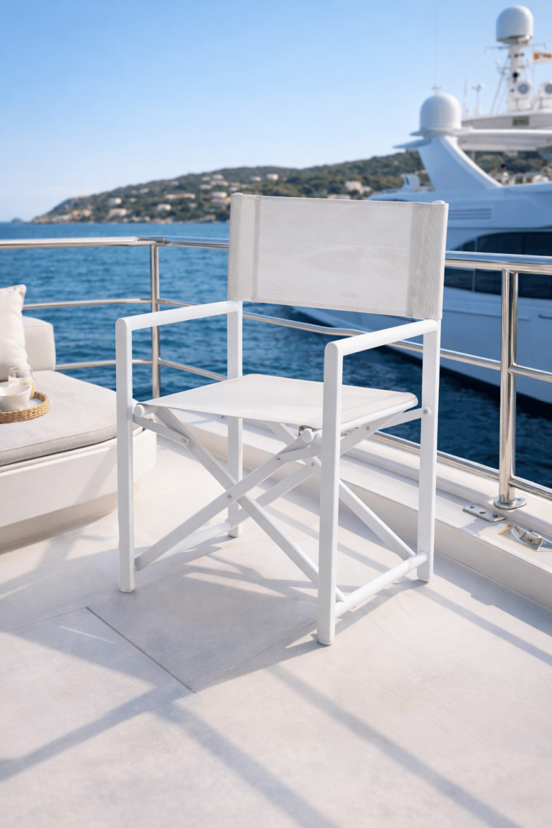 Sedia Regista Pieghevole in Alluminio Allen Deluxe – Leggera, Resistente e Ideale per Esterni - Perrone Shop