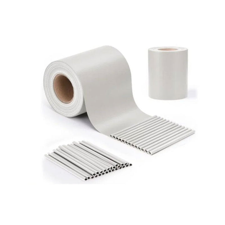 Fascia Frangivista Pvc Bianca con 25 Clip - Perrone Shop