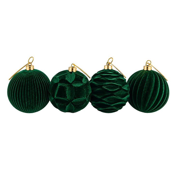 Pallina di Natale Velvet Touch 12cm in tre colori | Xone - Perrone Shop