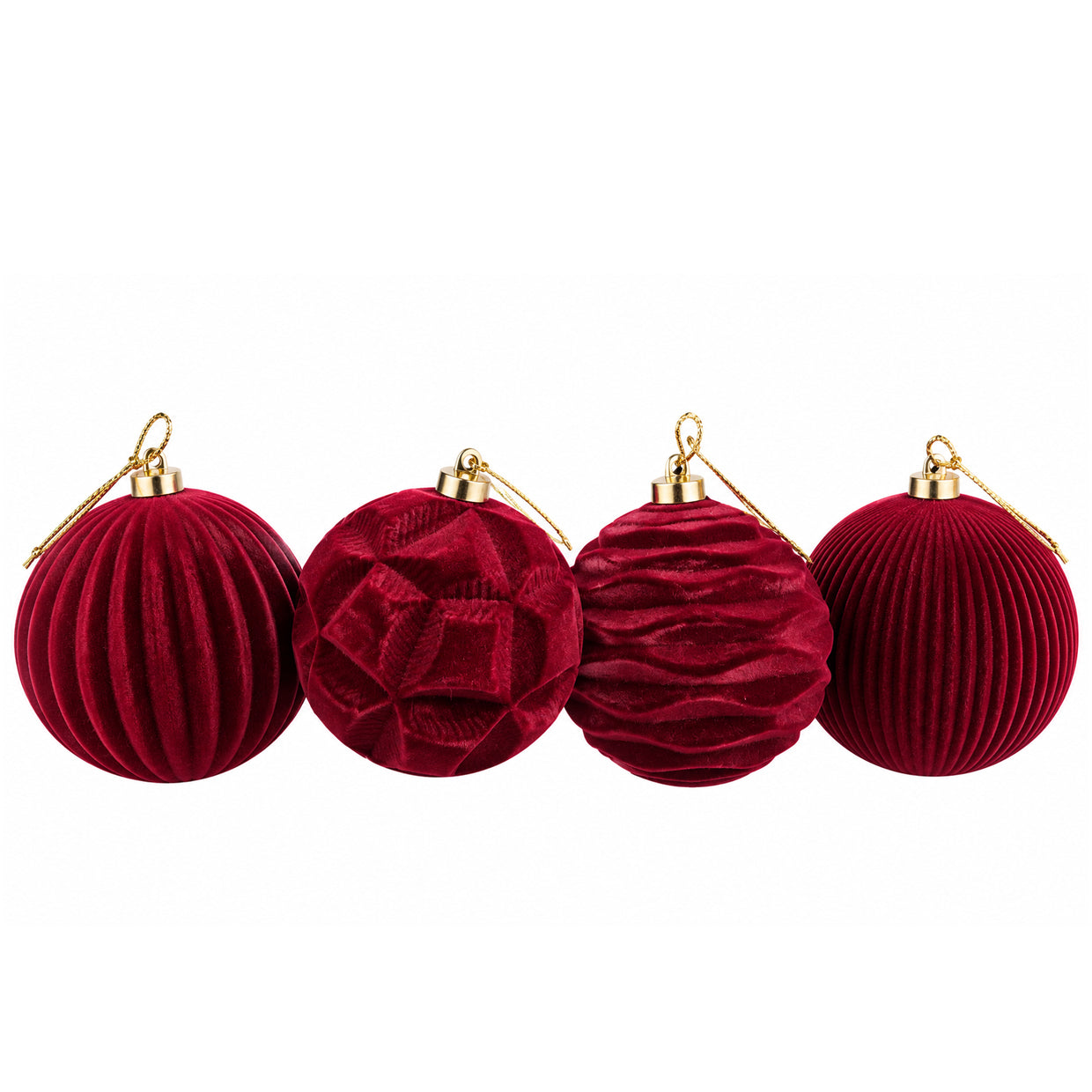 Pallina di Natale Velvet Touch 10cm in tre colori | Xone