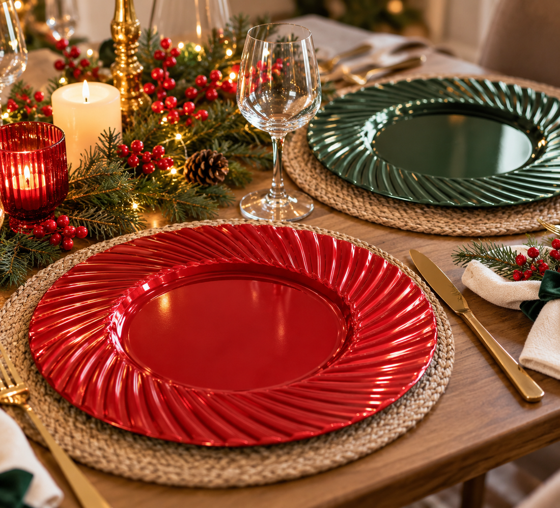 Sottopiatto Swirl 33 cm 2 Assortiti | Koopman