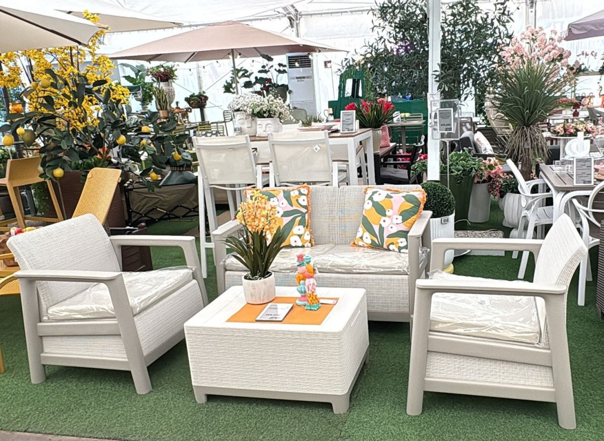 Set Scandi lounge linea Storage Sabbia - Perrone Shop
