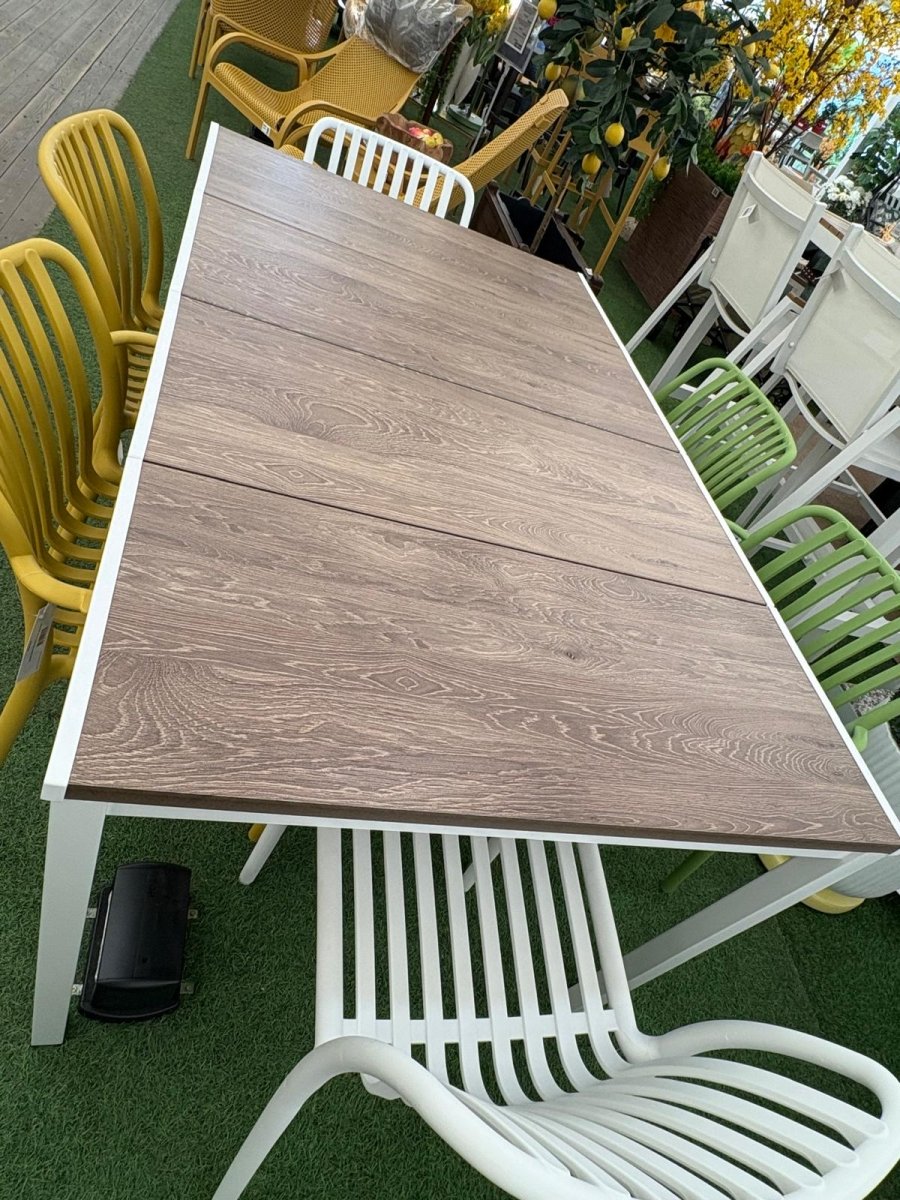 Keter tavolo da giardino Porto bianco 160cm - Perrone Shop