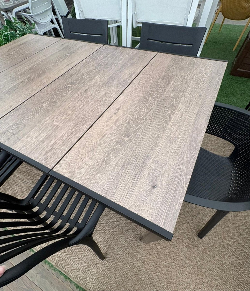 Keter tavolo da giardino Porto grafite 160cm - Perrone Shop
